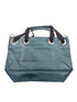 leather shopper